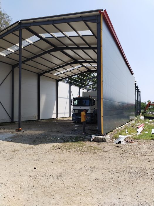 Vând structura metalica completa și hale cu tot cu panou