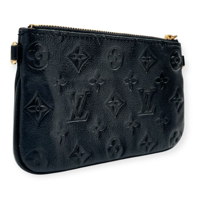 Louis Vuitton Monogram Empreinte Leather Mini Pochette / Mini Clutch