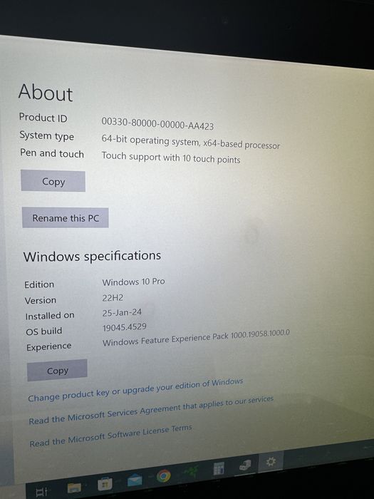 Laptop gaming ASUS Razer RZ 09 i7 - display cu touchscreen