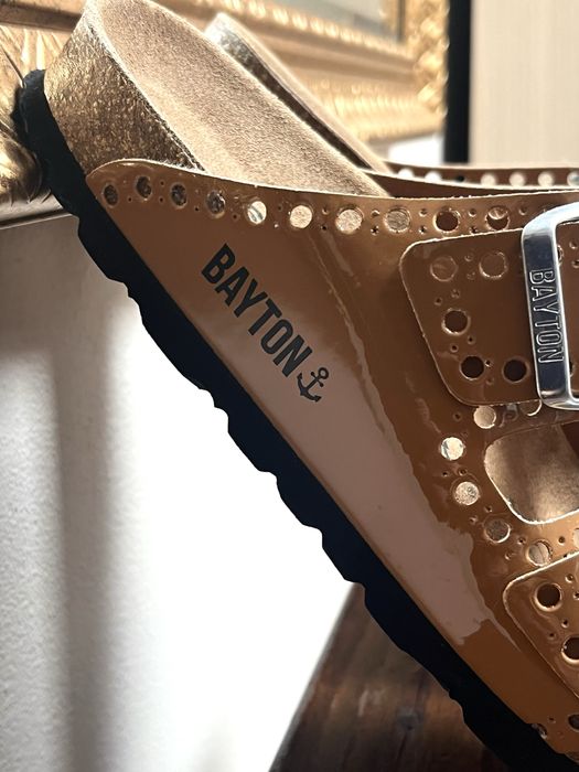 Șlapi/sandale Bayton, piele naturală și sintetică