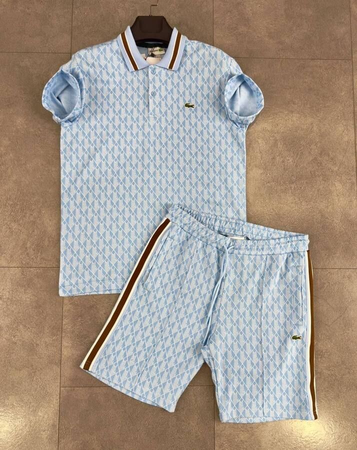 Мъжки екипи Lacoste 4 цвята,  2 модела/ с яка/без