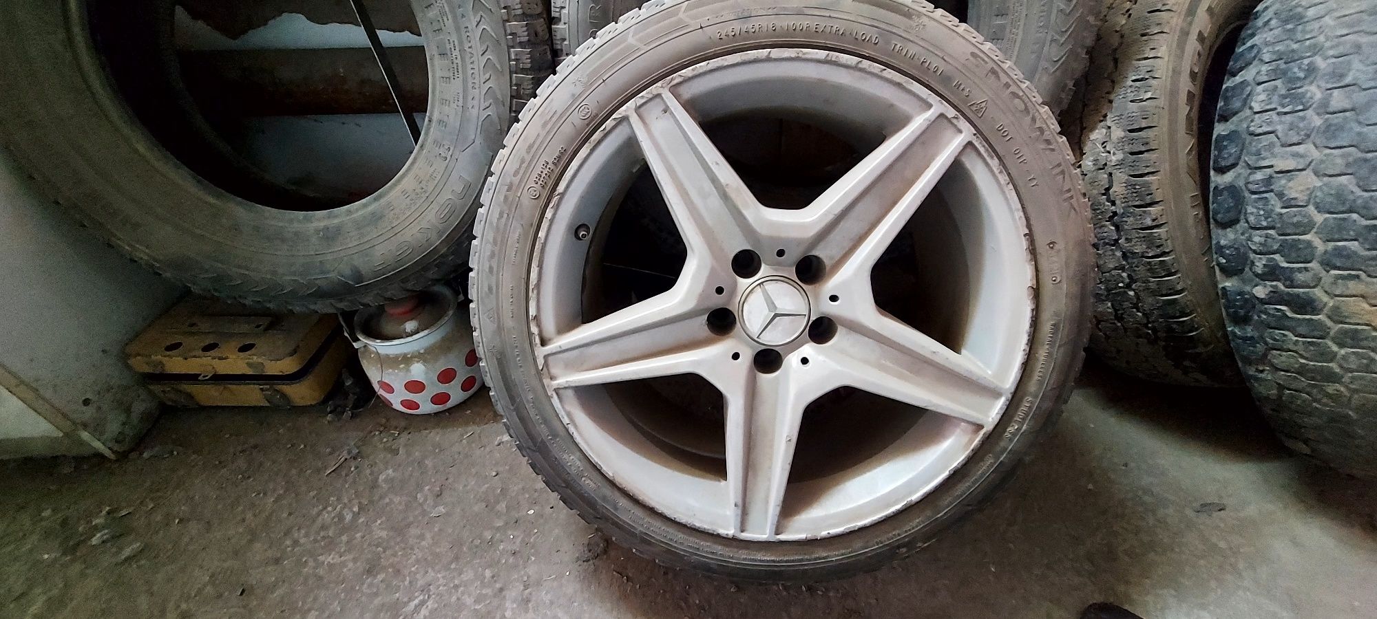 Титановый диск R18/245/45