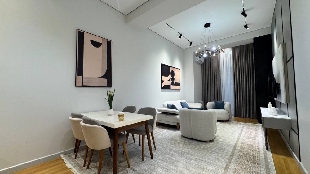 Продается Oq Saroy 3ком новый ремонт/мебель/техника Паркентский