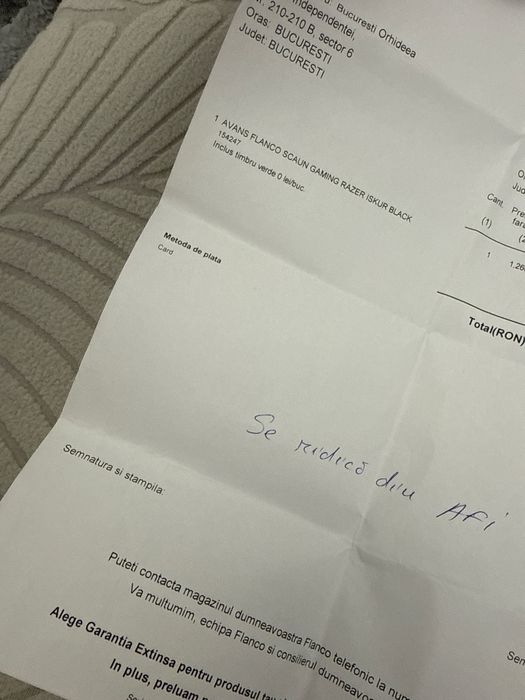 Scaun gaming Razer Iskur Black