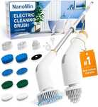 Perie Electrică NanoMin 13 în 1, Curățare Baie, Bucătărie, Gresie