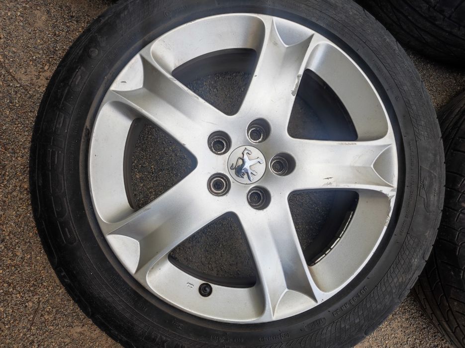 Оригинални алуминиеви джанти-17цола за Пежо