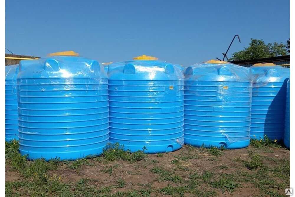 Емкость бак бочка 3000 литров вертикальная с завода, гарантия