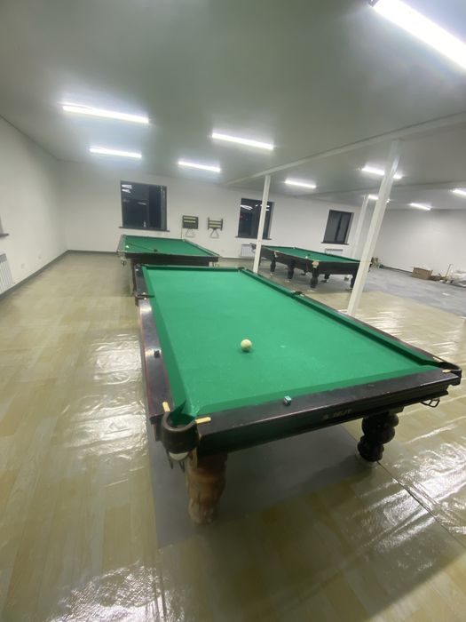 Бу Бильярдный стол 12 фут. 2 стол. 10футовый один стол