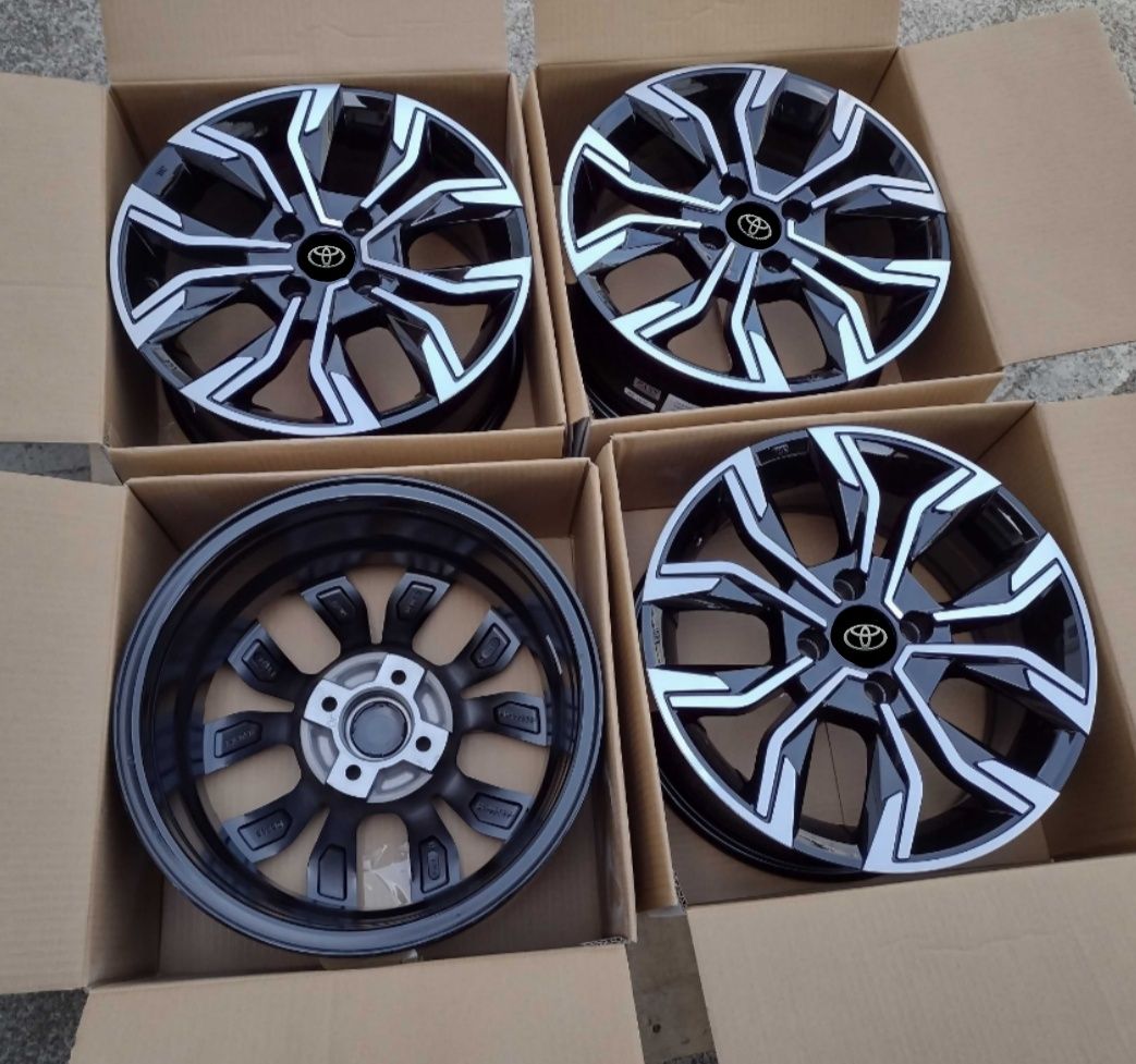 Jante Toyota 4 x 100 R17 Bicolore