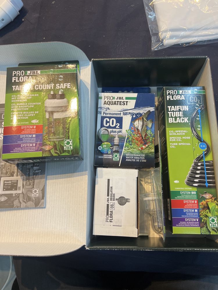 Set fertilizare CO2 acvariu JBL PROFLORA CO2 BASIC SET