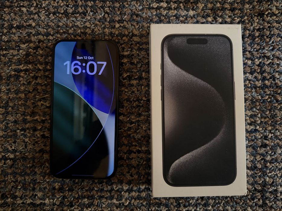 Iphone 15 Pro, 128 GB, черен цвят
