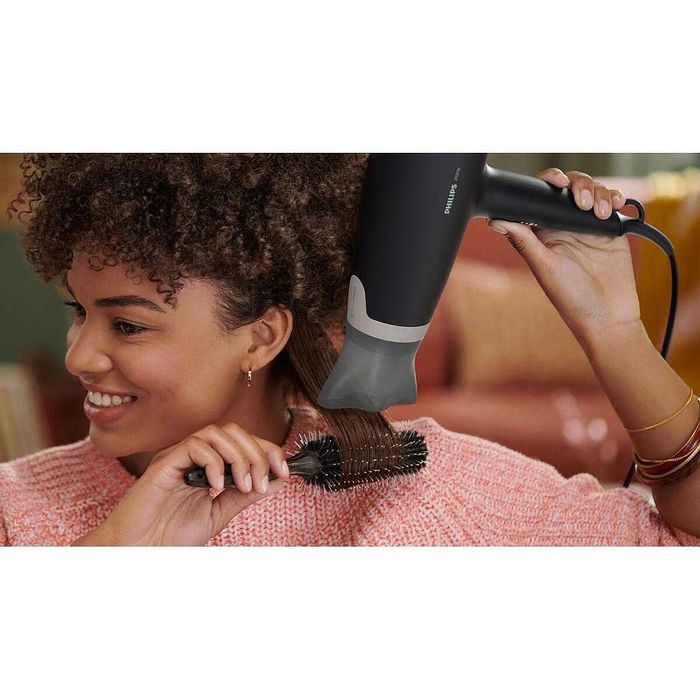 Нов Сешоар PHILIPS BHD351/10 2100W дифузер прическа коса преса маши