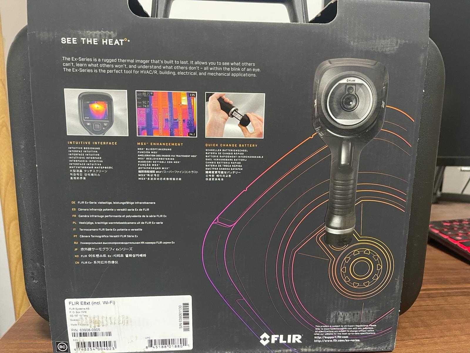 Termocamera FLIR E8-XT