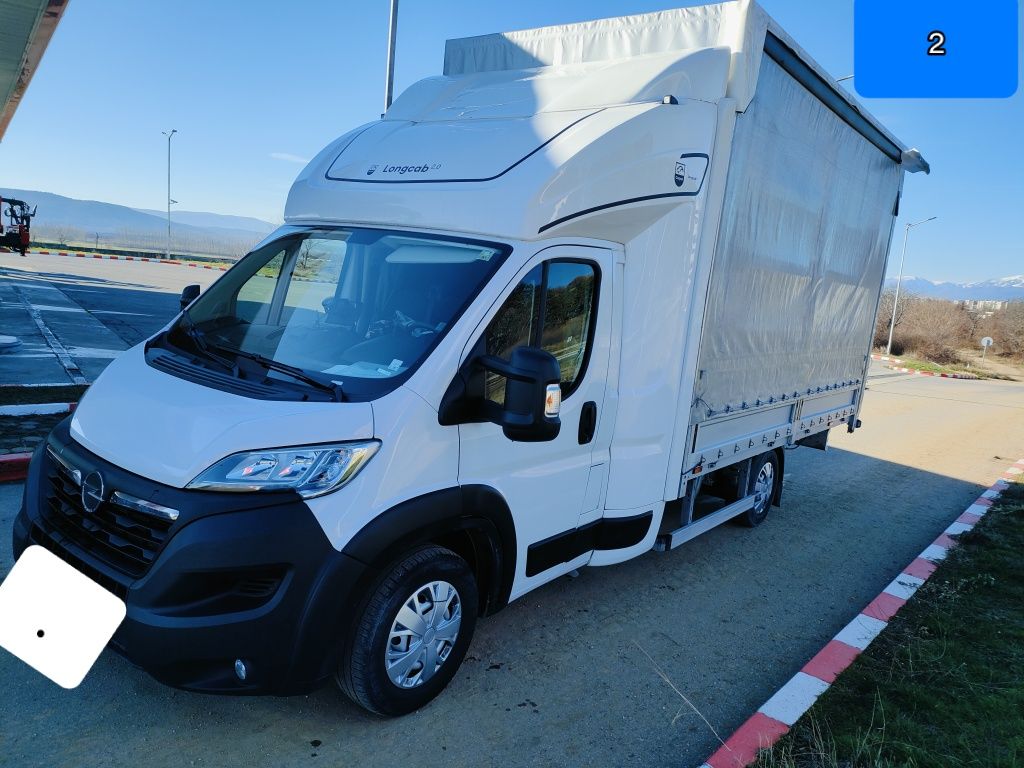 Гаранционен 8 палетен Opel Movano 165 к.с.