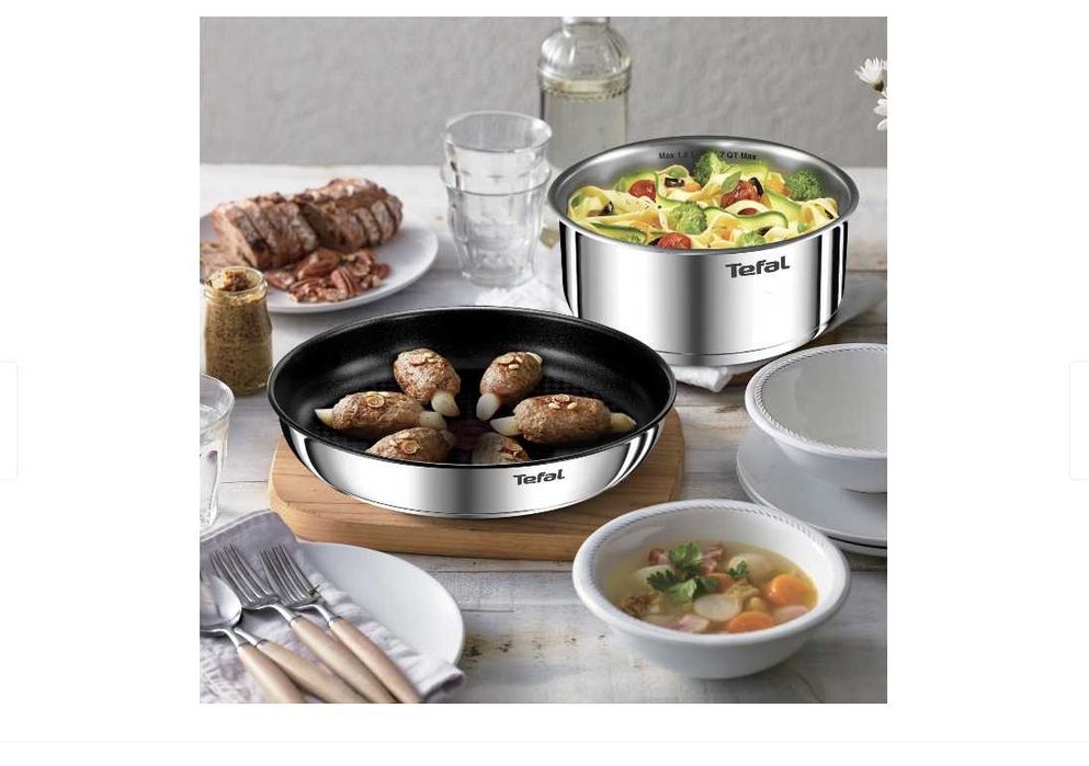 Set 11 piese Ingenio L897SB74, inox Indicator de temperatura, inductie