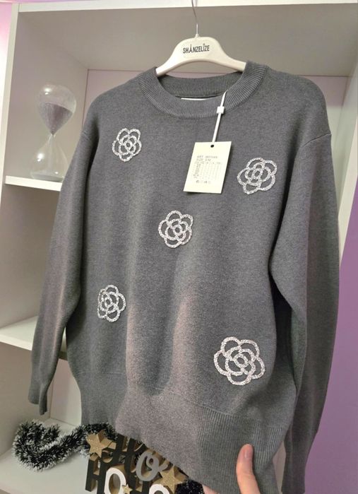 Разкошен дамски пуловер