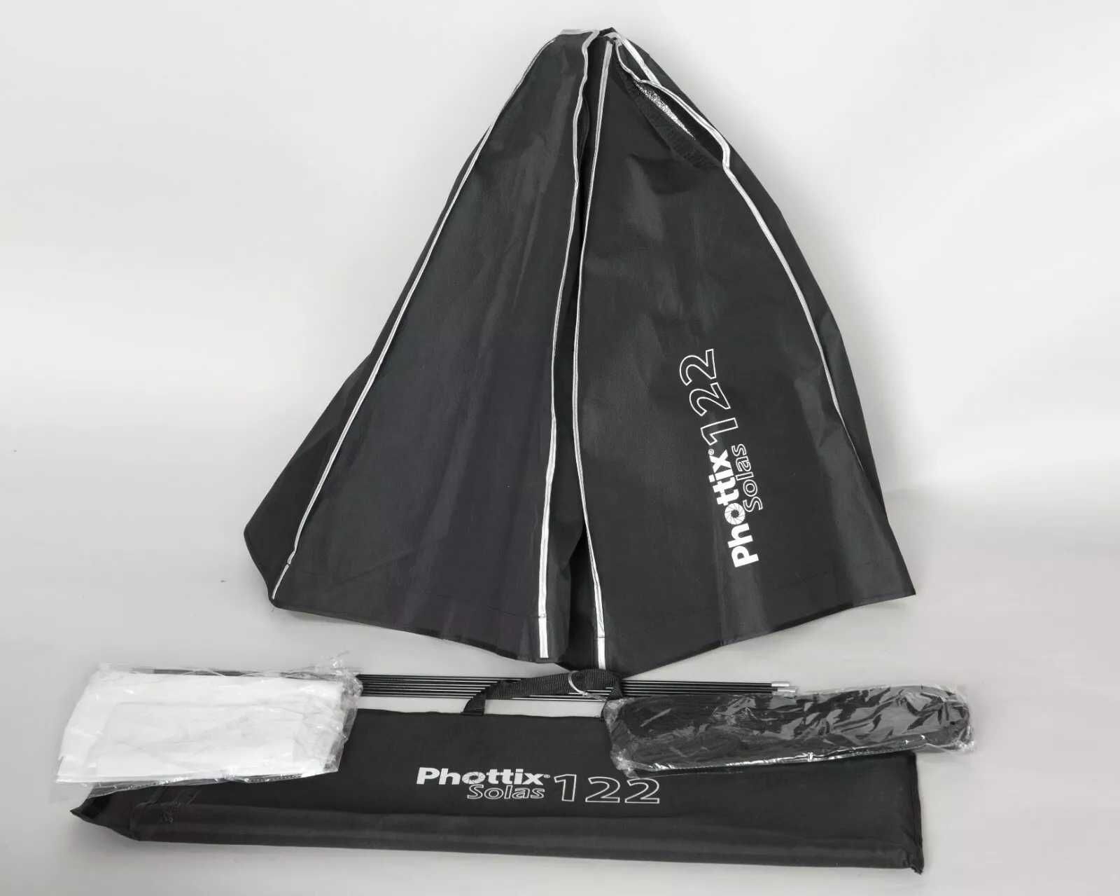 Vand umbrela Phottix Solas 122 cm nouă
