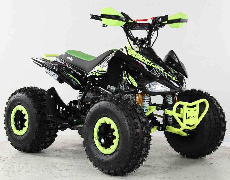 Atv SBR Vortex 8" 125cc 4T benzina negru/galben lemon
