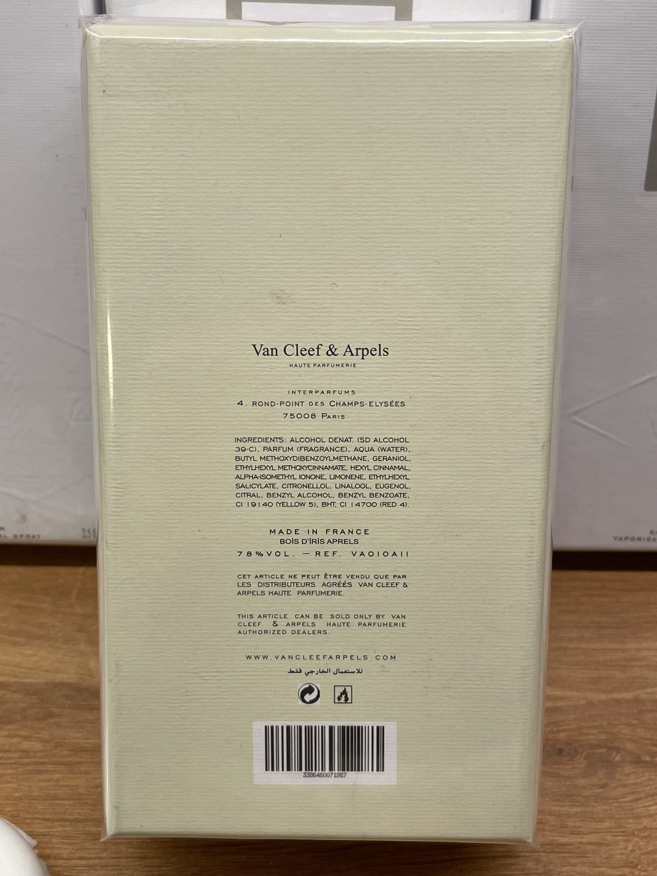 Van Cleef &Arpels 75ml parfum