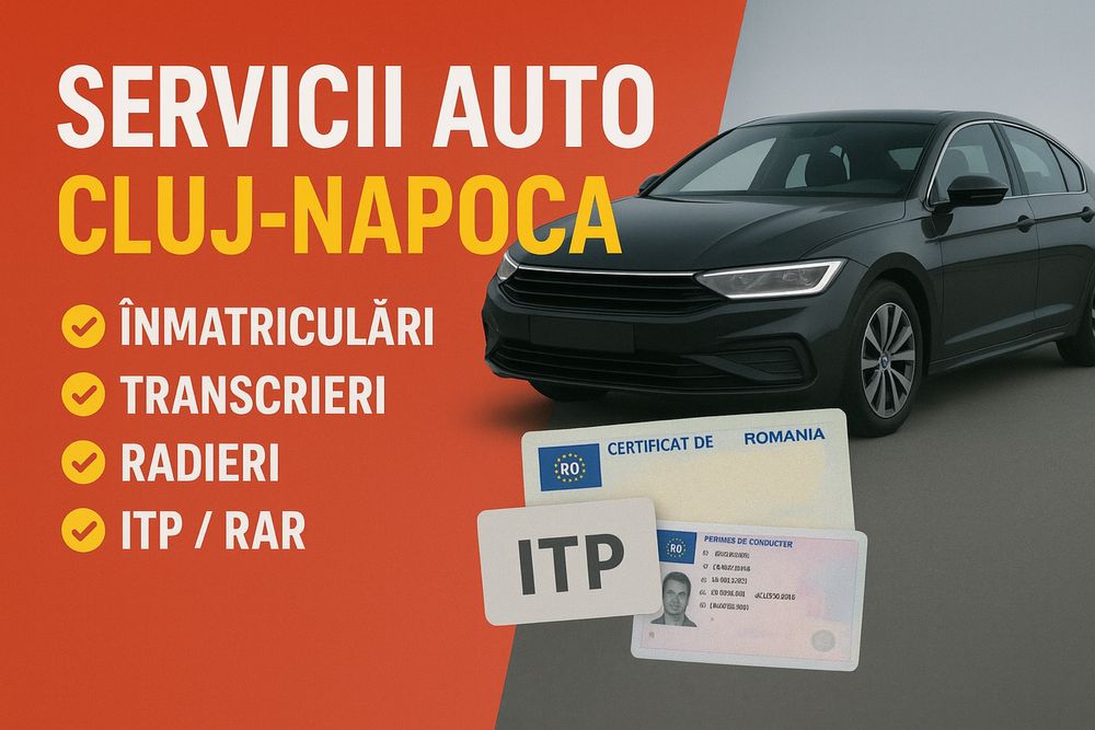 Inmatriculari, Trascrieri, Radieri auto