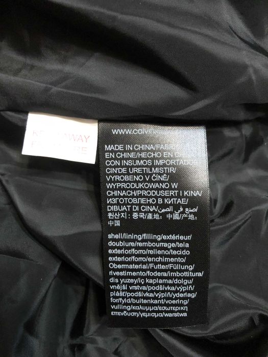 CALVIN KLEIN  зимно яке  16 год.