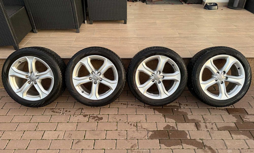 Jante 17 Originale AUDI A5 ET28 (A4/A5/A6) + 225.50.17 Nokian IARNA