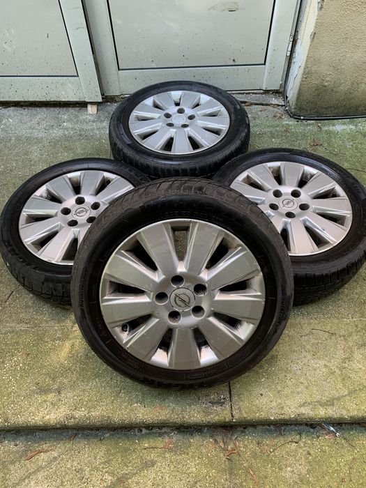 Set 4 roți originale R16 pentru Opel
