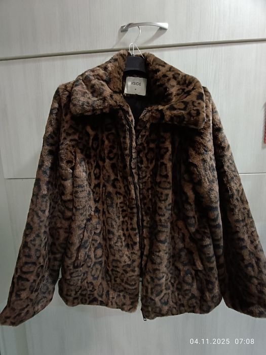 Дамско тигрово палто М