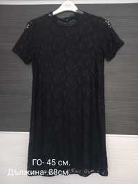 Дамска черна  рокля