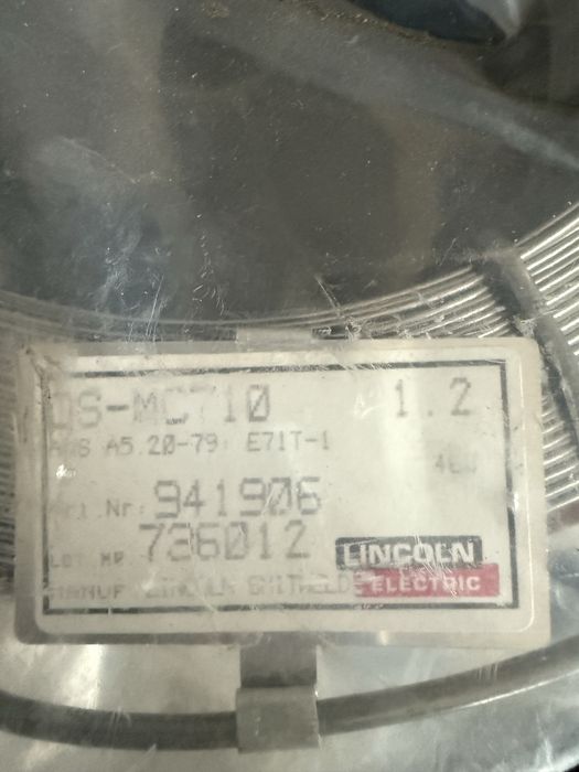 Sarma sudura inox 1.2 la 15 kg