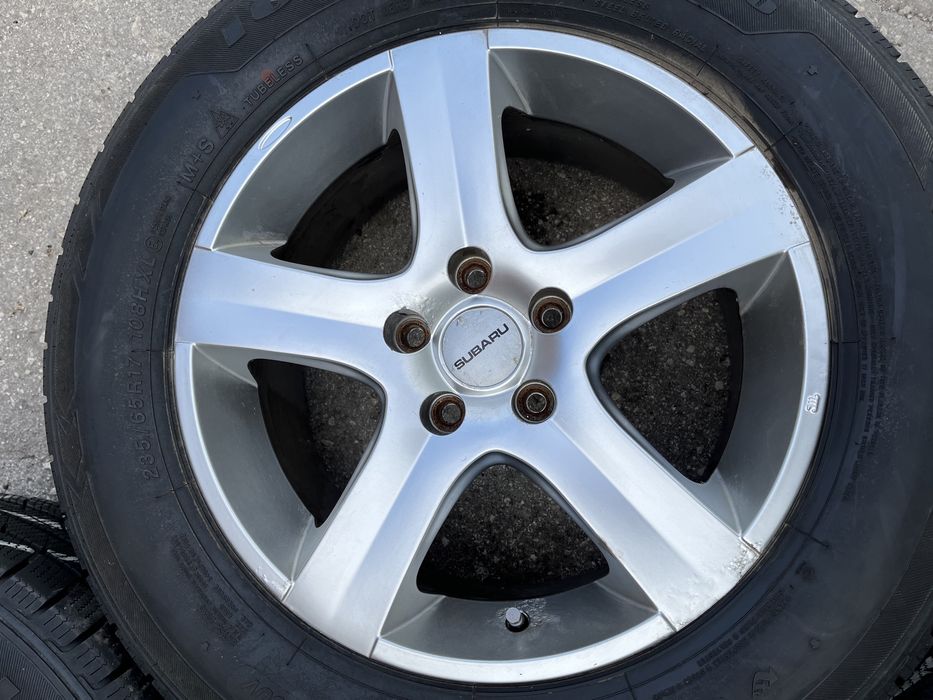 Джанти 17” със зимни гуми 235/65/17 за Subaru Субару 5х114,3