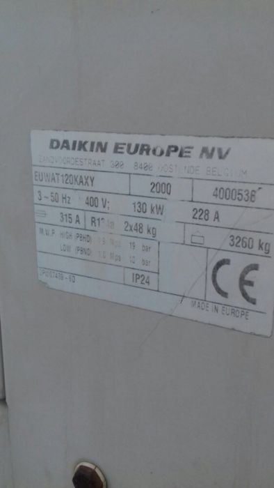 Compresor Daikin Chiller