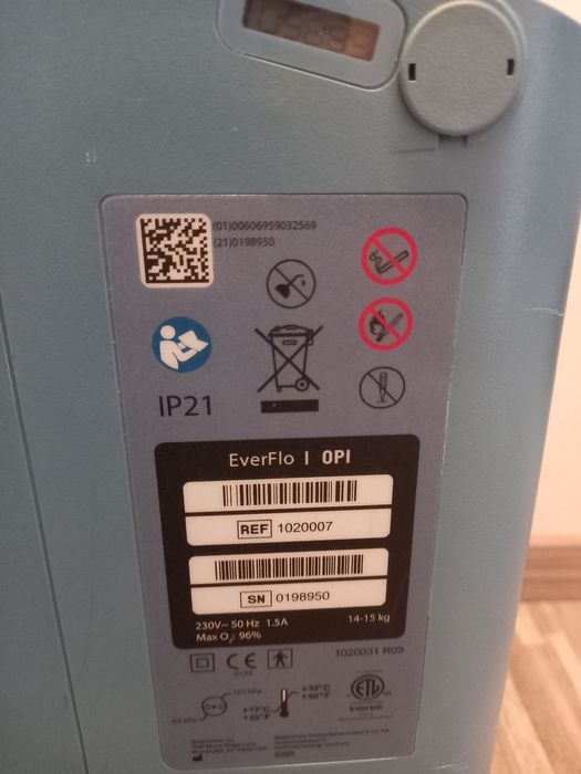 Concentrator oxigen Philips Respironics