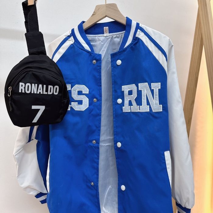 Жас өсірім балаларға арналған көктем күздік сыртқы киім, бомбер