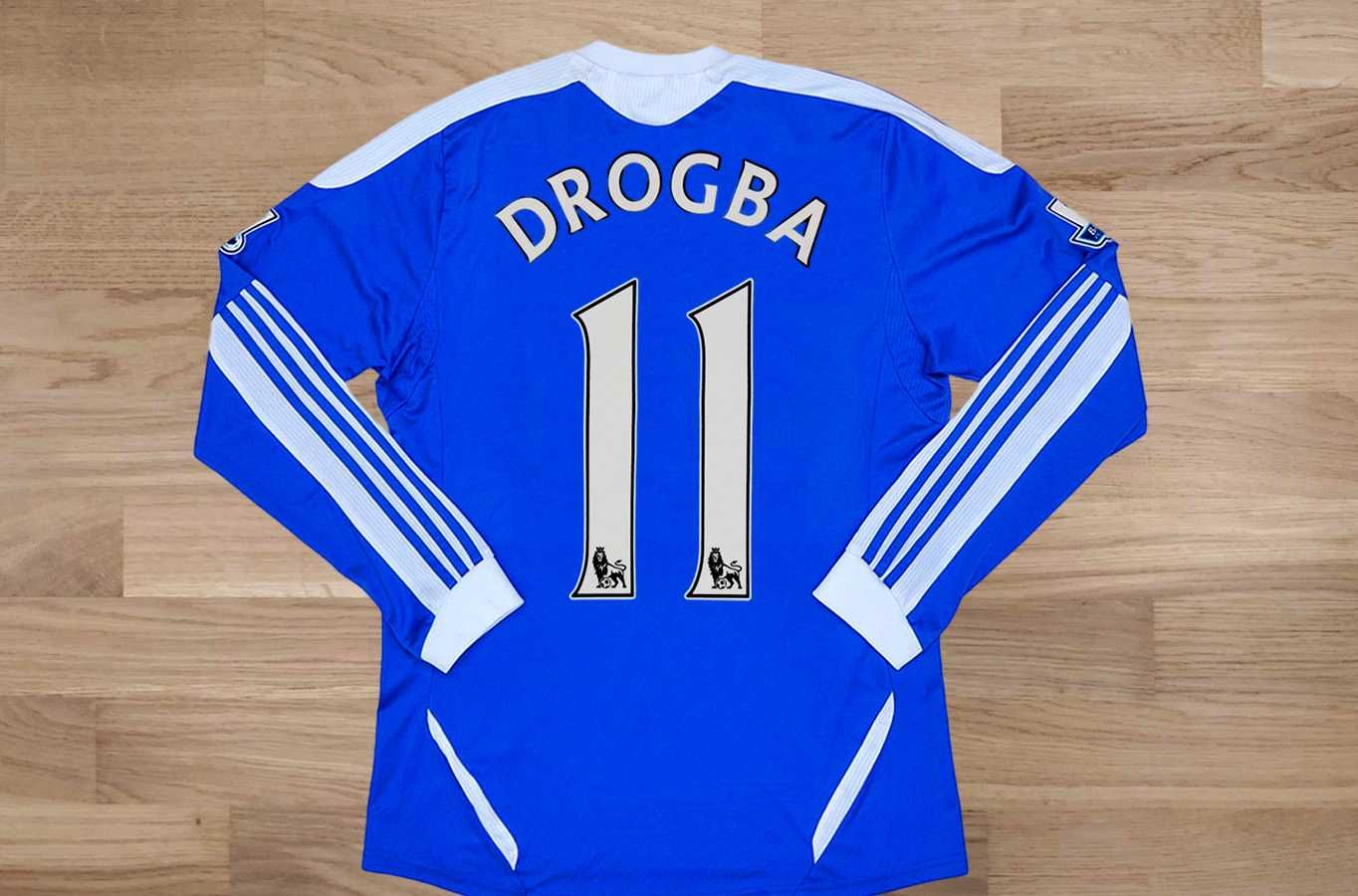 Ретро футболна тениска Chelsea Didier Drogba  екип CSKA Sofia