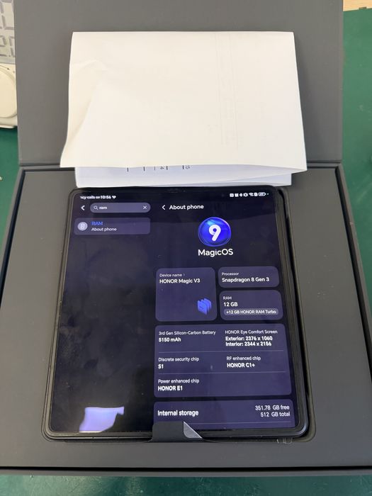 Honor Magic V3 512gb 12GB RAM