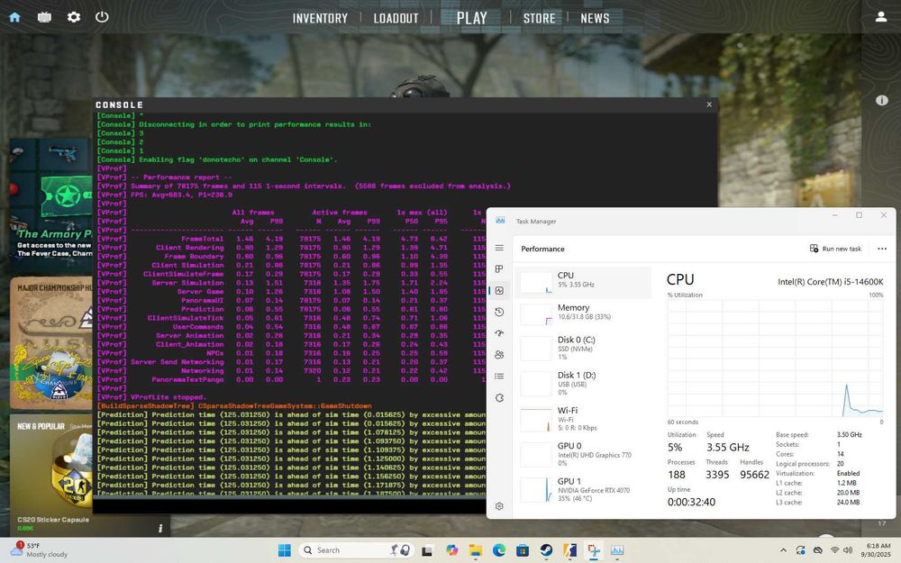 PC Gaming Intel Core i5 14600K RTX 4070