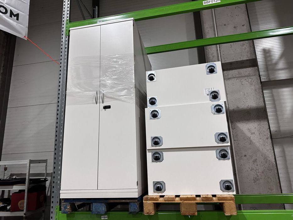 Немски офис контейнер HAWORTH – висок клас, заключващ се – 80×43×52 см