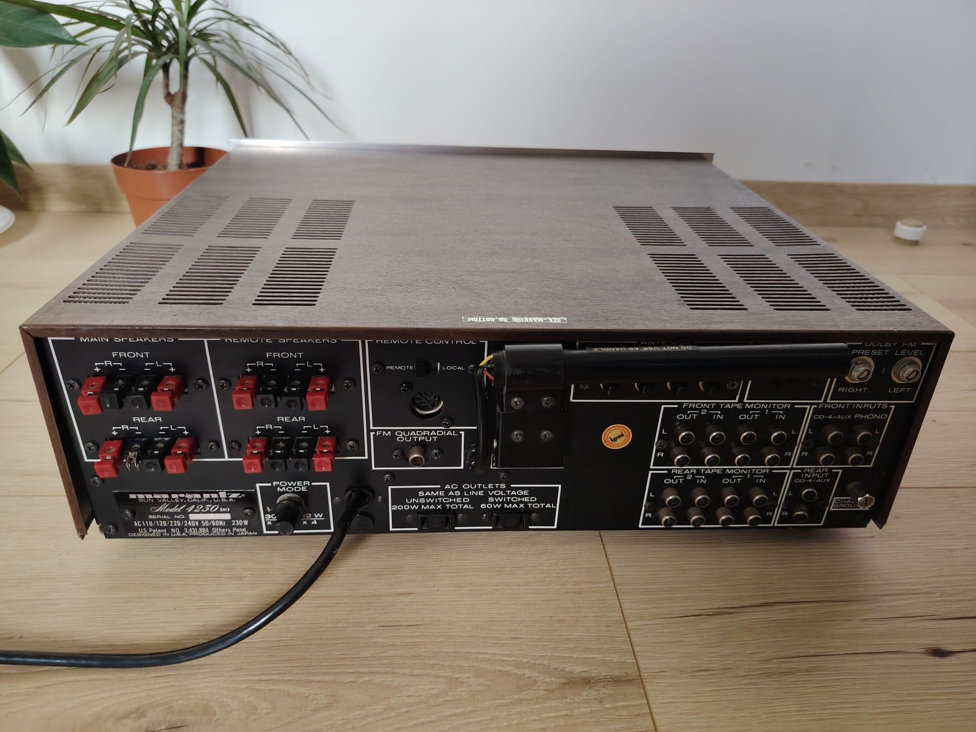Amplificator/Receiver Marantz 4230/Quadrophonic