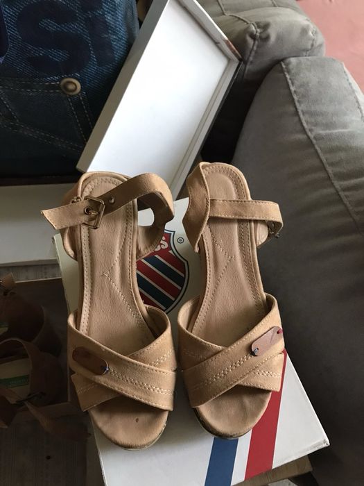 Кожени сандали 39 номер