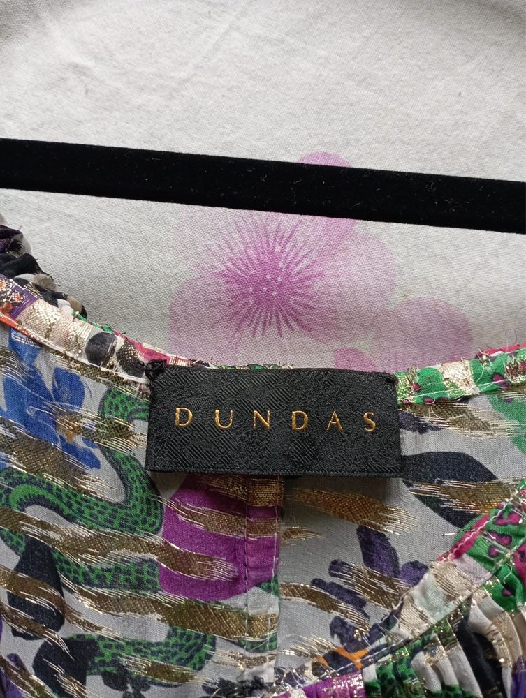Designer dress Dundas