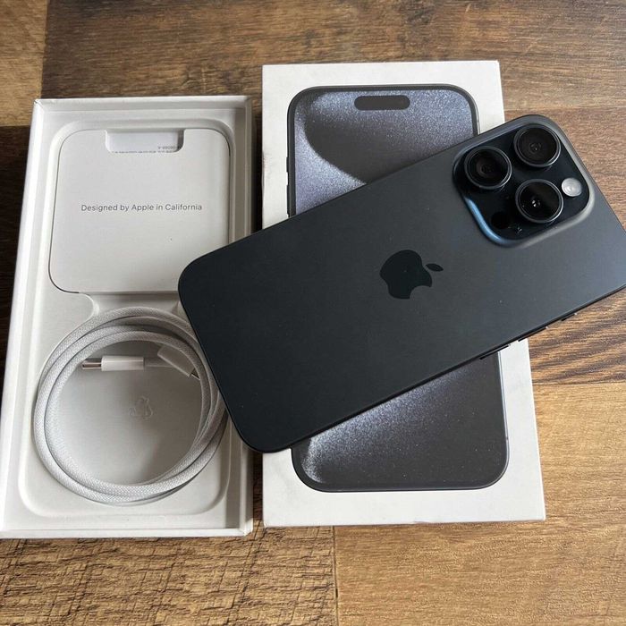 IPhone 15  Pro Max 256GB Black Titanium