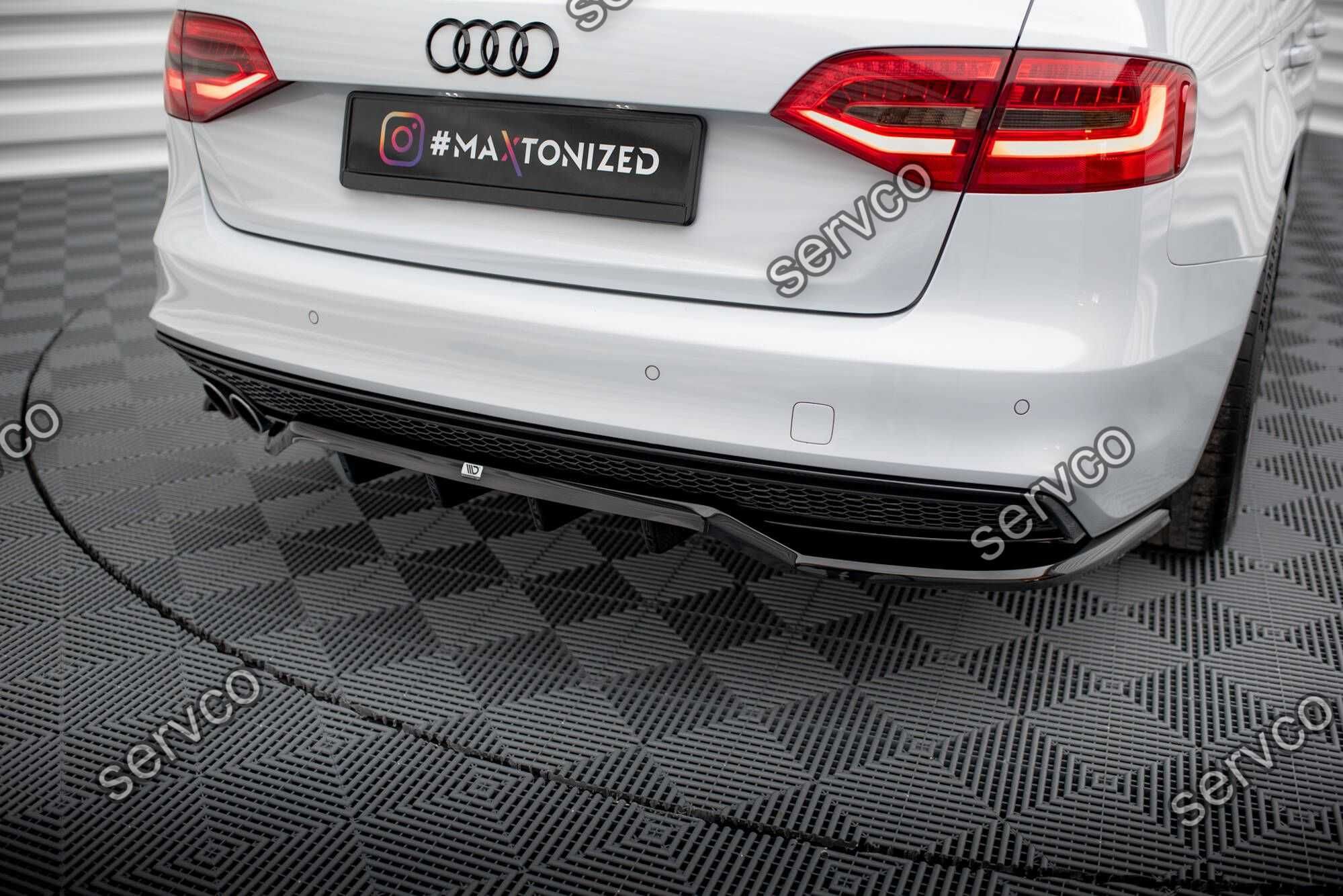 Prelungire bara spate Audi A4 Competition B8 2011-2015 v1  Maxton