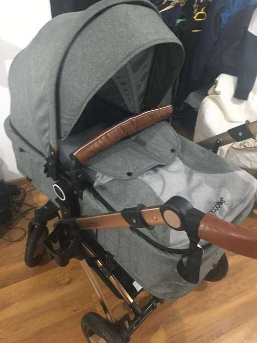 Carucior bebe 3 in 1 Coccolle Ambra Gri