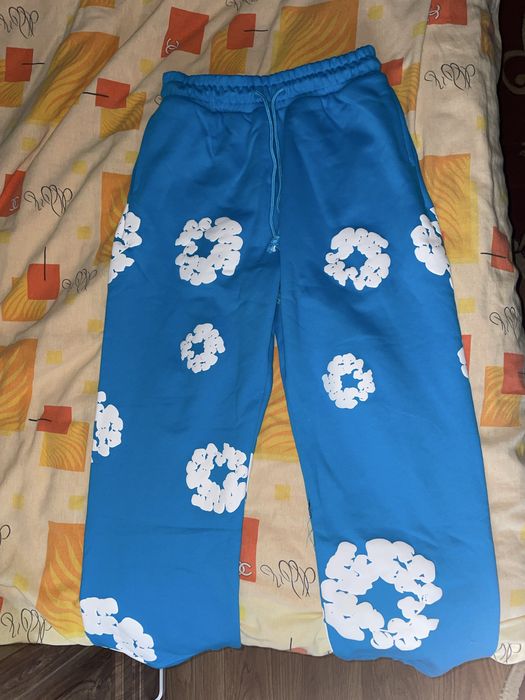 Pantaloni Denim Tears Bleue