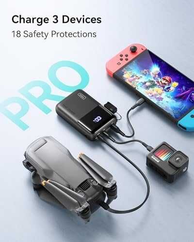 Нова INIU Мини Външна Батерия 100W 25000mAh за MacBook iPhone Samsung