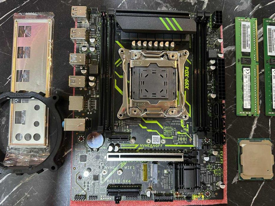 32 поточные  Комплекты X99XD4 + Xeon e5 2682v4 + 16gb DDR4+ Куллер