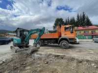 Închirieri excavator, buldoexcavator, camion