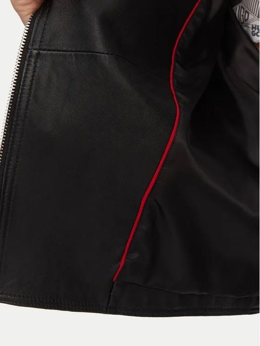 HUGO-кожено агнешка кожа