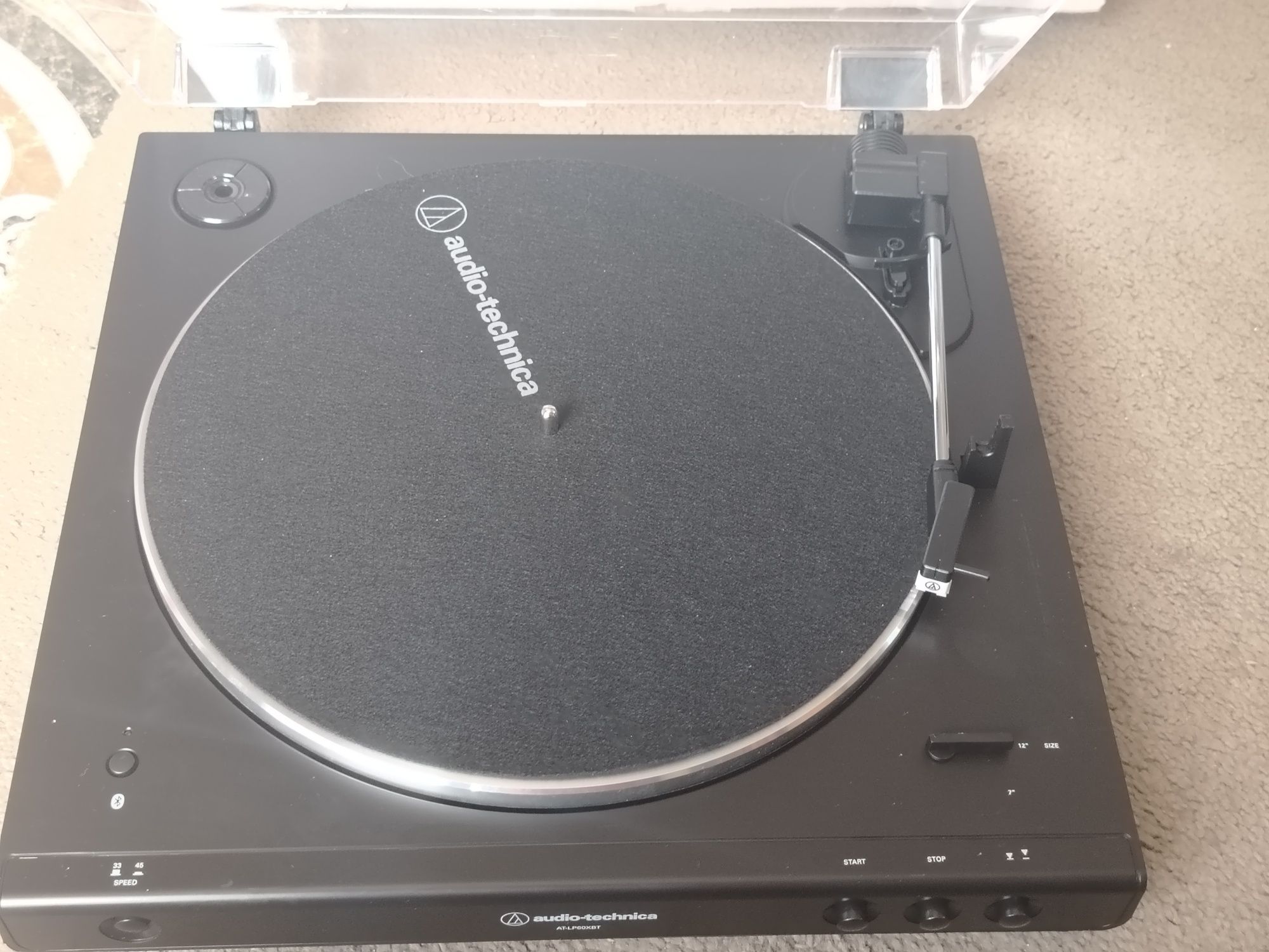 Pick-up Audio-Technica AT-LP60XBT, Bluetooth, RCA, Negru, impecabil